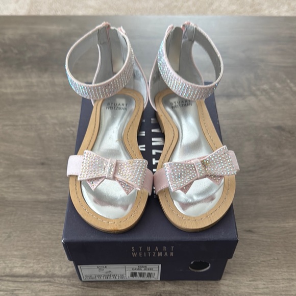 Amazon.com: Girls Stuart Weitzman Kids Pink Sandals